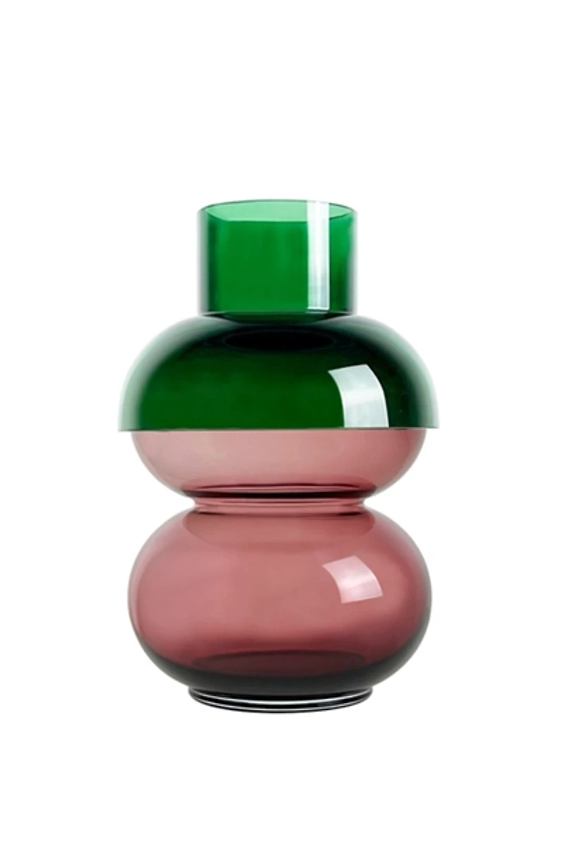 Cloudnola Glass Fusion Flip Vase