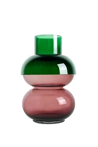 Cloudnola Glass Fusion Flip Vase