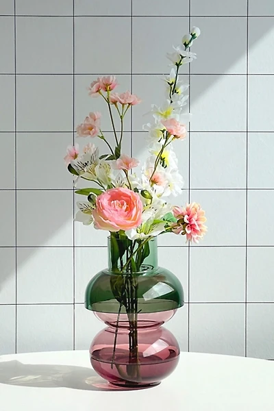 Cloudnola Glass Fusion Flip Vase
