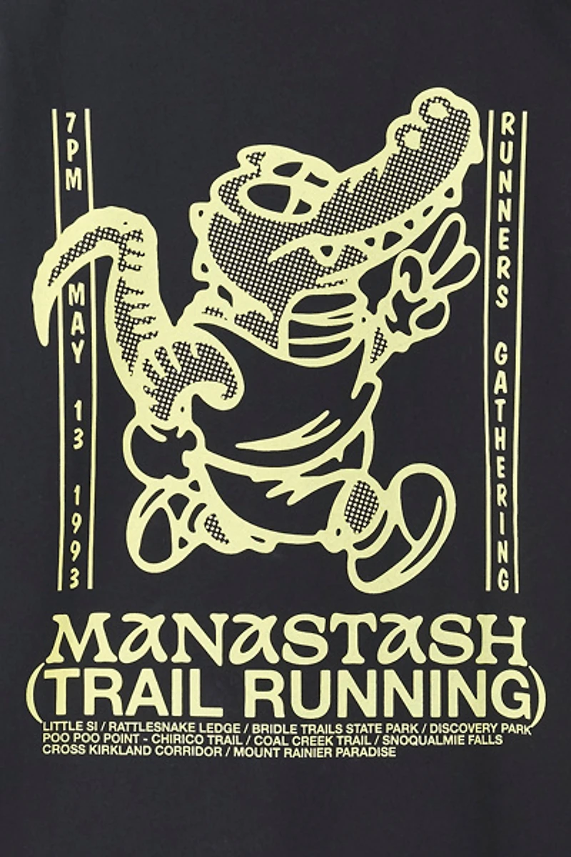 Manastash Crocodile Graphic Tee