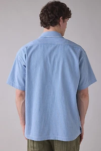 Manastash Logo Patched Mechanic Shirt