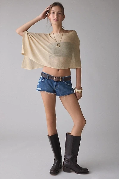 BDG Jenni Low-Rise Denim Micro Short