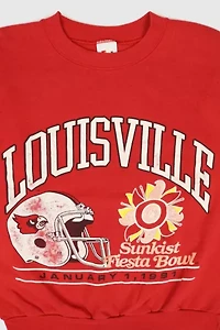 Vintage Louisville 1991 Sunkist Fiesta Bowl Crewneck