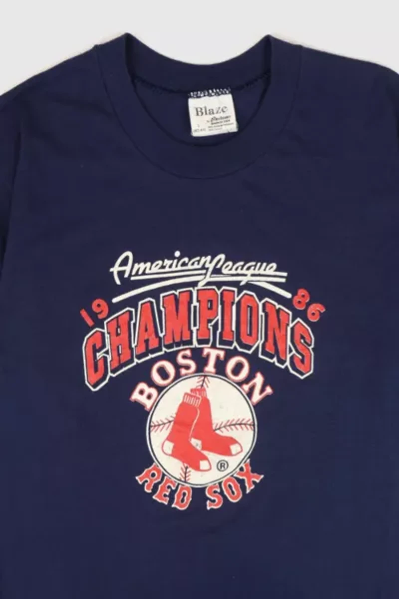 Vintage Boston Red Sox 1986 American League Champions Tee