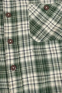 Vintage Wrangler Plaid Button-Down Shirt