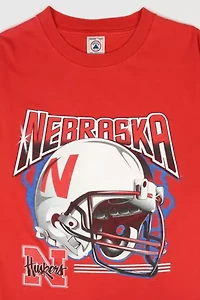 Vintage University of Nebraska Football Tee