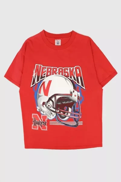 Vintage University of Nebraska Football Tee
