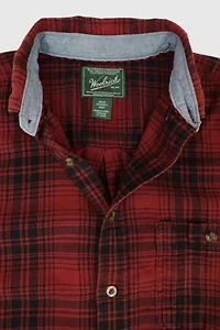 Vintage Woolrich Plaid Button-Down Shirt