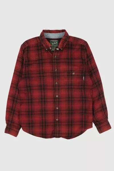 Vintage Woolrich Plaid Button-Down Shirt