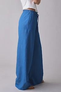 Glamorous Drawstring Wide Leg Pull-On Pant