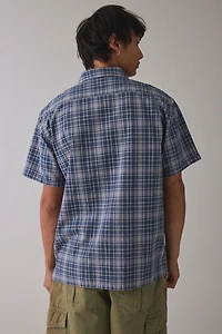 Billabong Bad Dog Check Pattern Short Sleeve Shirt