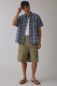 Billabong Bad Dog Check Pattern Short Sleeve Shirt