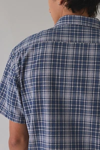Billabong Bad Dog Check Pattern Short Sleeve Shirt