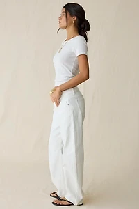 Glamorous Low-Rise Baggy Balloon Jean