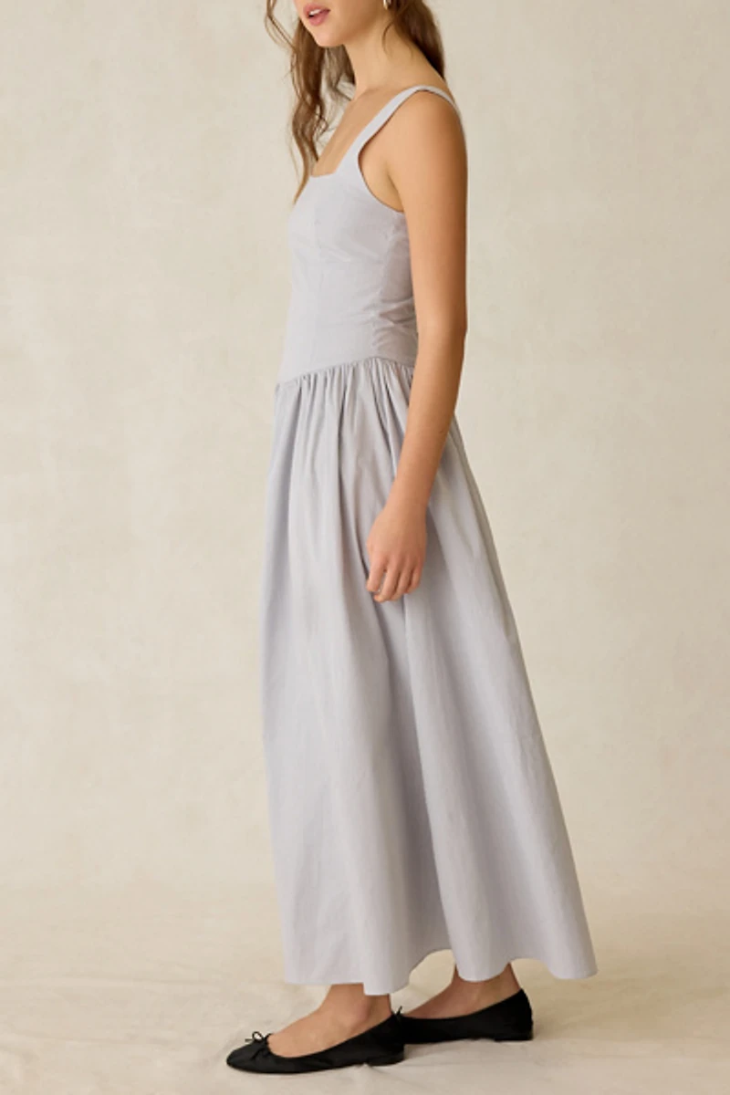 Glamorous Tie-Back Corset Maxi Dress