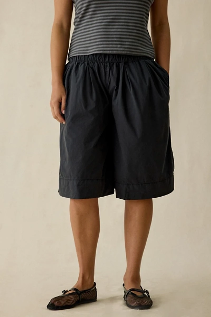 BDG Sand Dune Cotton Baggy Long Shorts