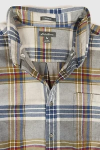 Vintage Eddie Bauer Plaid Button-Down Shirt