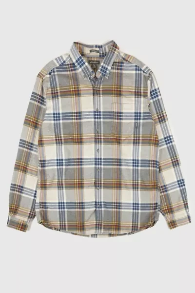 Vintage Eddie Bauer Plaid Button-Down Shirt