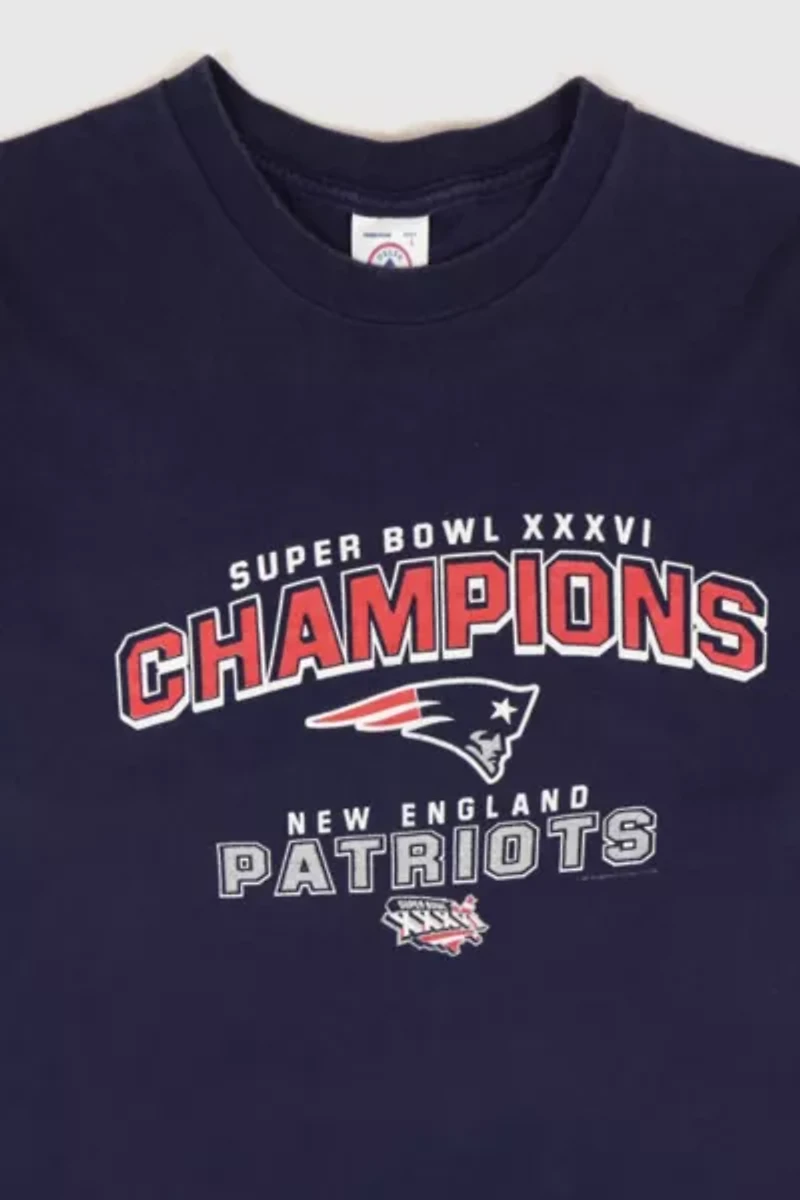 Vintage New England Patriots Super Bowl XXXVI Tee