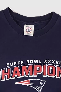 Vintage New England Patriots Super Bowl XXXVI Tee
