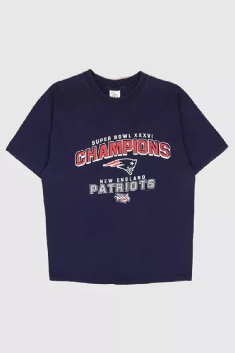 Vintage New England Patriots Super Bowl XXXVI Tee
