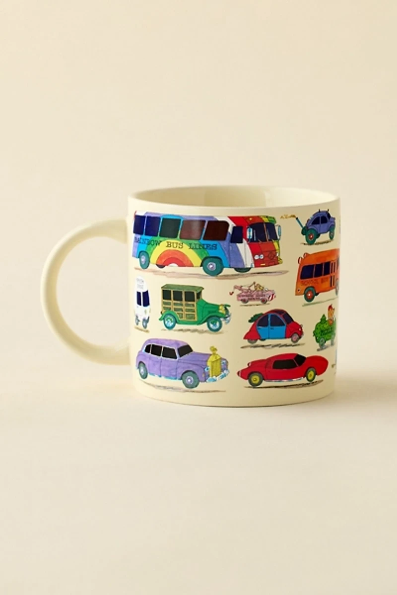 Richard Scarry Cars & Trucks Ceramic Mug