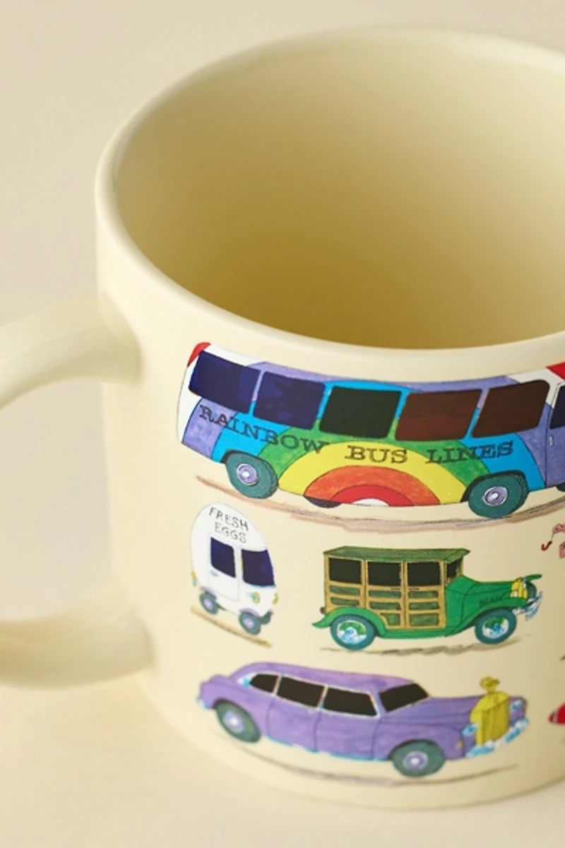 Richard Scarry Cars & Trucks Ceramic Mug