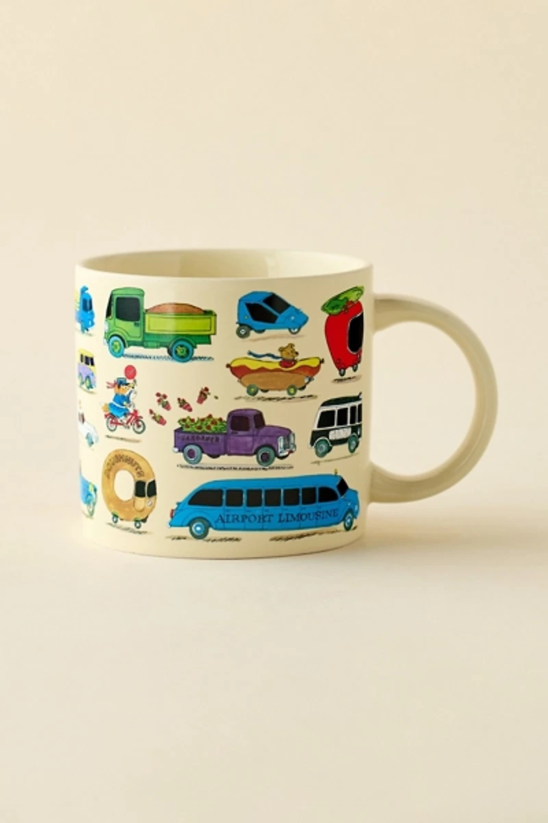 Richard Scarry Cars & Trucks Ceramic Mug