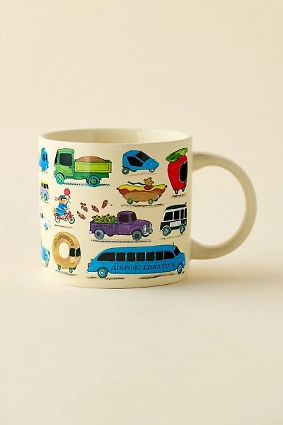 Richard Scarry Cars & Trucks Ceramic Mug