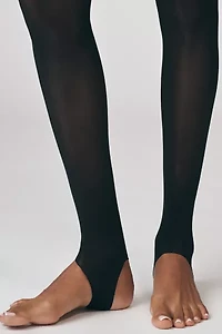 LECHERY® Lustrous Silky Shiny 40 Denier Stirrup Tights