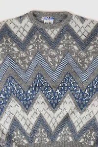 Vintage Geometric Sweater