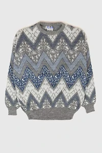 Vintage Geometric Sweater