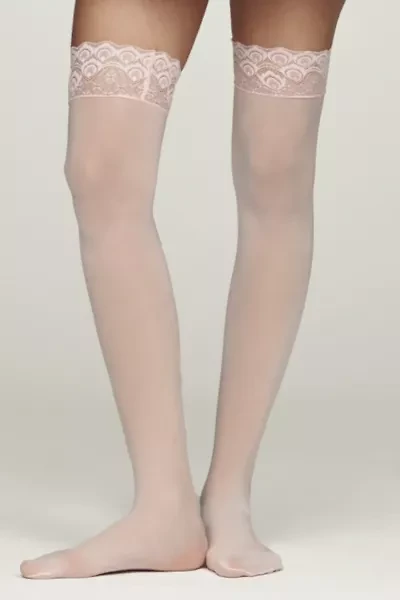 LECHERY® Lustrous Silky Shiny Over-The-Knee Socks