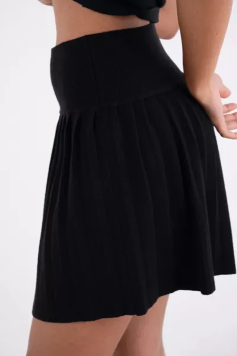 Amy Lynn Clemmie Pleated Flare Mini Skirt