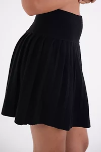 Amy Lynn Clemmie Pleated Flare Mini Skirt