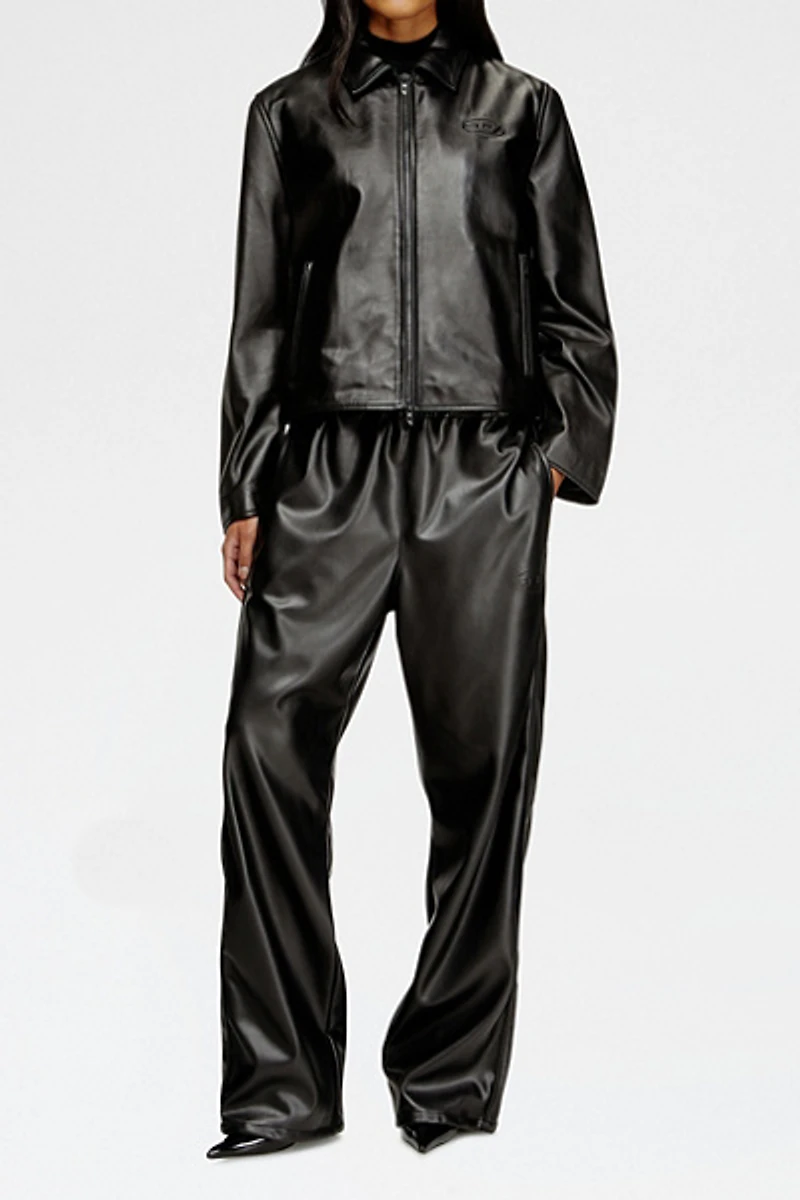 Diesel-L-Amar-Fem-S2 Leather Jacket