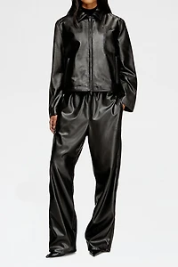 Diesel-L-Amar-Fem-S2 Leather Jacket