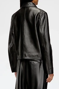 Diesel-L-Amar-Fem-S2 Leather Jacket