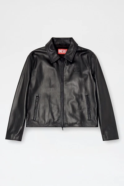 Diesel-L-Amar-Fem-S2 Leather Jacket