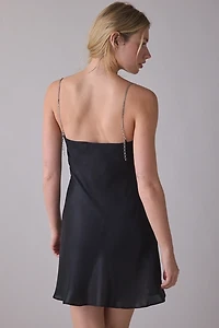 Diesel D-Mintel Chain Strap Slip Mini Dress