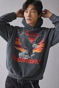 Budweiser Eagle Graphic Hoodie Sweatshirt