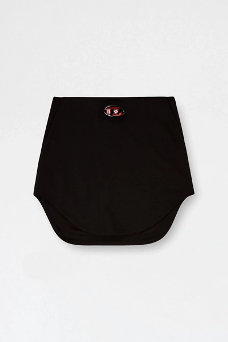Diesel O-Liverly Wool Blend Mini Skirt