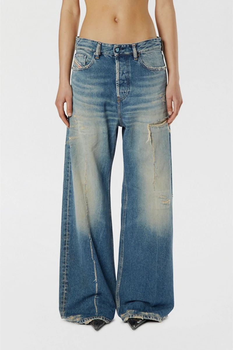 Diesel 1996 D-Sire Low-Rise Relaxed Jeans
