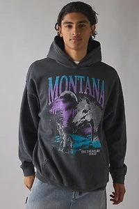 Montana Treasure State Graphic Hoodie Sweatshirt