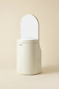 Maura Arch Mirror Storage Vanity