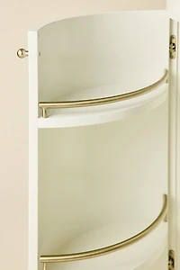 Maura Arch Mirror Storage Vanity
