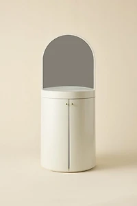 Maura Arch Mirror Storage Vanity