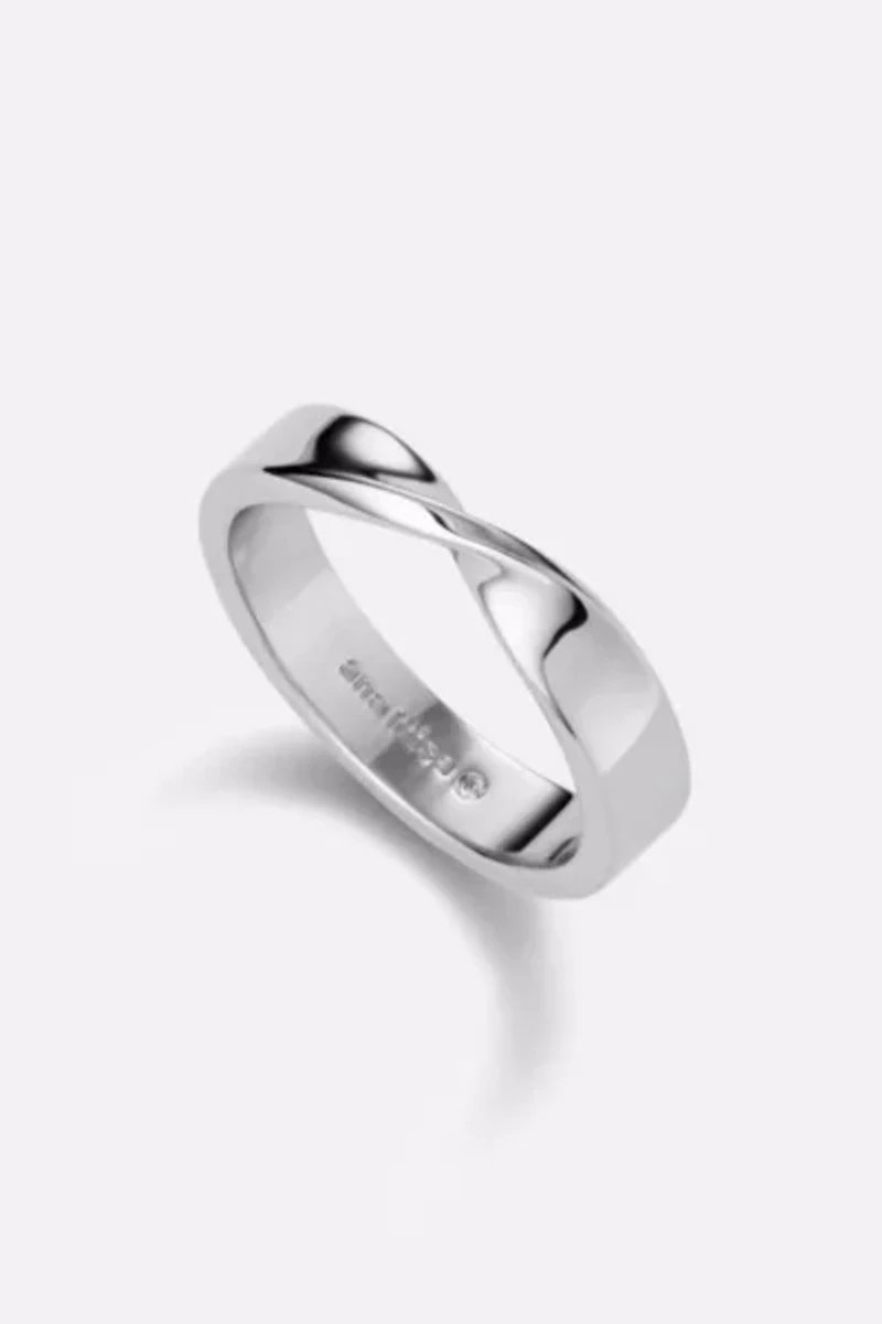 Ana Luisa Eliora Silver Band Ring