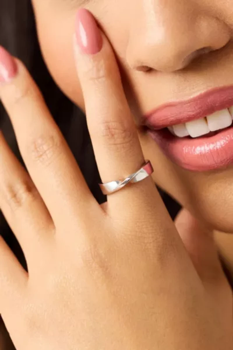 Ana Luisa Eliora Silver Band Ring