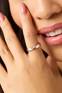Ana Luisa Eliora Silver Band Ring